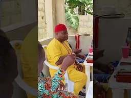 Breaking of Kola Nut Prayer and Supporting of Kola Blessings