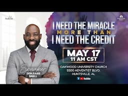 Pastor Debleaire Snell | I Need the Miracle More Than I Need The Credit | BOL Worship Service