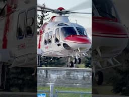 Ambulance Helicopter Takeoff