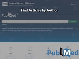 PubMed: Find Articles By Author