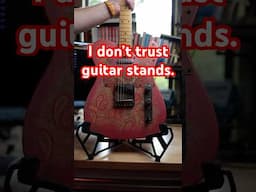 I don't trust guitar stands but I'm opening up to the Xvive Butterfly G1