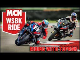 Riding a factory BMW M1000RR World Superbike... and comparing our data with Toprak's! | MCN Special