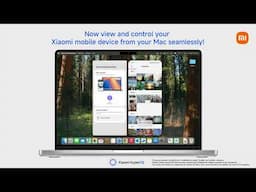 Access your phone directly on your Mac with Home screen+. #XiaomiHyperOS2 #XiaomiHyperConnect