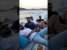 Sunset or Daytime Istanbul Guided Luxury Yacht Cruise with Snacks #travel #Shorts