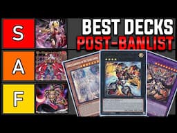 THIS BANLIST WAS CRAZY... | Yu-Gi-Oh! Best Meta Decks Tier List Post April 2025 TCG Banlist