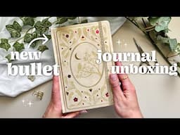 unboxing a NEW bullet journal & making a randomized scrapbook spread ◡̈ ft. Tiefossi