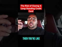 Closing A Credit Card Account Will DECREASE Your Credit Score