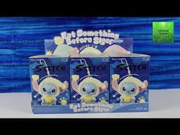 Disney Stitch Blind Box Plush Bag Charm Eat Something Before Sleep Unboxing