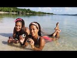 How I Spent My Earthstrong | Collecting and Cooking Wilks on the Beach | Exploring an Old Shipwreck