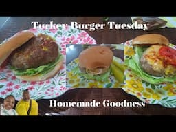 Fast & Easy |Turkey Burgers | Homemade Delicious