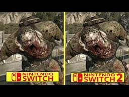 Dying Light Nintendo Switch vs Switch 2 Graphics Comparison | Backward Compatibility Test