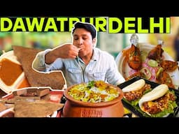 I tried Korean chicken biryani Chinese chicken under 1 one roof purani dilli chandni chowk dawatpur
