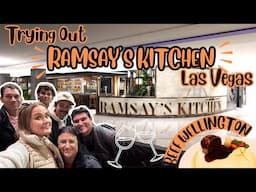 Trying Out RAMSAY'S KITCHEN Las Vegas | Our FIRST Time Here | Better or WORSE Than Hell's Kitchen??