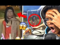 REAL GHOST CAUGHT ON CCTV CAMERA😱