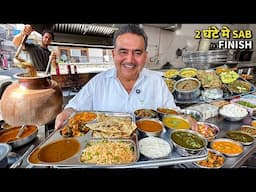 India's MOST CLEANEST Punjabi Dhaba 😍 A-1 Punjabi Thali | Street Food India