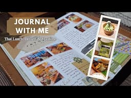 📖 Journal With Me | Documenting a Food Adventure  🍜🍦🧁 | Creative Memory Keeping