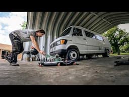 More Damage! I Had to Pull My Transmission | Mercedes T1 409D