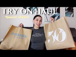 TRY ON HAUL ZARA, STRADIVARIUS, PRIMARK, KIKO ☀️ summer edition | MelissaTani