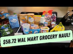 EATING FREEZER MEALS! || $58.72 GROCERY HAUL WITH PRICES