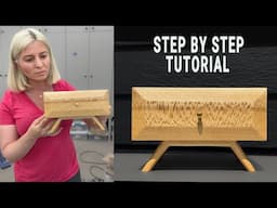 Step by step tutorial on how to make this beautiful keepsake box. Woodworking projects that sell