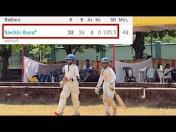 Goa. Another quick 38 Runs in 36 ball by Sachin in 25 over match. Madgaon vs U Net 1930 Vasco Goa