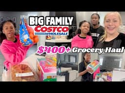BIG Family Costco Grocery Haul After Camping Trip + Decluttering