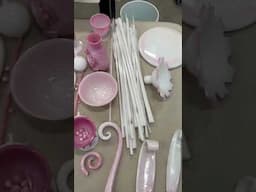 We gave Amber Cowan a tank of pink glass... here's how it's going!