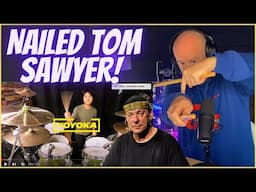 Drum Teacher Reacts: YOYOKA Covers Rush – Tom Sawyer (Best Rush Cover Ever?!)