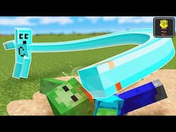 Minecraft But my Punches get Stronger