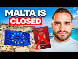 Malta is DEAD! EU Shuts Down Malta Citizenship Program