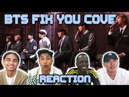 OUR FIRST TIME WATCHING BTS FIX YOU COLDPLAY COVER REACTION!