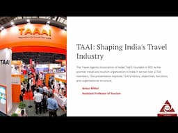 TAAI (Travel Agent Associations of India) in Hindi