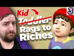 My Sims 4 Toddler Grows Up—Rags to Riches Update! Part 03