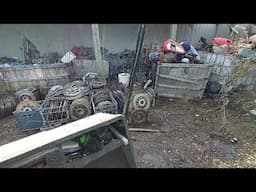 Back at the motorcycle salvage yard yesterday!!