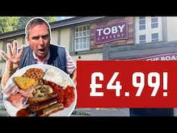 I Review TOBY CARVERY'S £4.99 BUFFET BREAKFAST! RIDICULOUS!