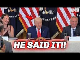 The Entire Room ERUPTS After Trump Drops CHILLING Report | WATCH THIS