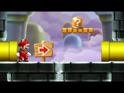 New Super Mario Bros. U Deluxe - 100% Walkthrough Part 13 Gameplay - Meringue Clouds Ludwig Fight