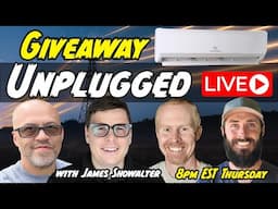 🔥 DIY Solar Talk + 12K Mini Split Giveaway! | Guest: Signature Solar Owner James Showalter