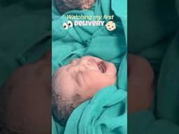 I saw a DELIVERY!👶🏻 Caesarean LSCS  #medico #medicalcollege #aiims #viral #minivlog #workshop #diml