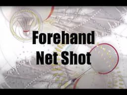 Badminton Forehand Net Shot - Kevin Han (13 time USA National Champion)