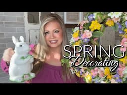 Last Minute Spring And Easter Decorating