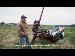 FP150 Post Driver for Mini Skid Steers | Full Demo with Farm Fence Solutions