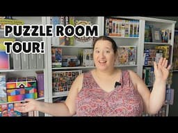 Welcome to My New Puzzle Room! | Full Tour