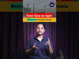 The Science Behind Norilsk’s Glowing Sky" 🔬 #shorts #science