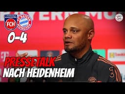 Pressetalk nach dem Spiel beim 1. FC Heidenheim | Bundesliga
