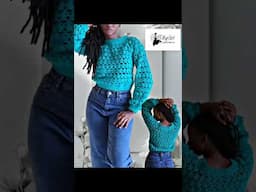 the cutest crochet sweater #shylercrochets #crochet #diy