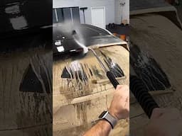 Pressure Washing the FILTHIEST SUV!