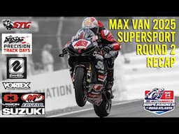 Max Van 2025 MotoAmerica Supersport Round 2 Road Atlanta Race Recap
