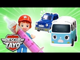 Tim Penyelamat Biru! Disuntik Seram Banget!💉 | RESCUE TAYO | Lagu Tim Penyelamat