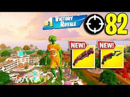 82 Elimination Solo Vs Squads Gameplay Wins (NEW! Fortnite CH6 SEASON 3 PS4 Controller)